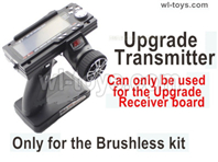 Wltoys 104001 Parts-Upgrade Transmitter. it can only be used with the Upgrade Receiver together in the Brushless kitr